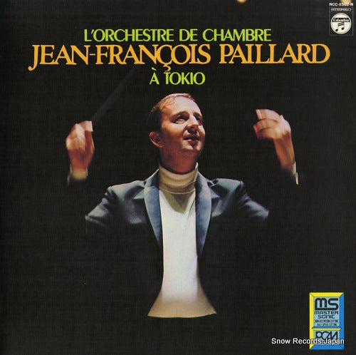 PAILLARD, JEAN-FRANCOIS l'orchestre de chambre jean-francois paillard a tokio NCC-8502-N