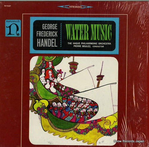 BOULEZ, PIERRE handel; water music suite no.1 in f major H-71127