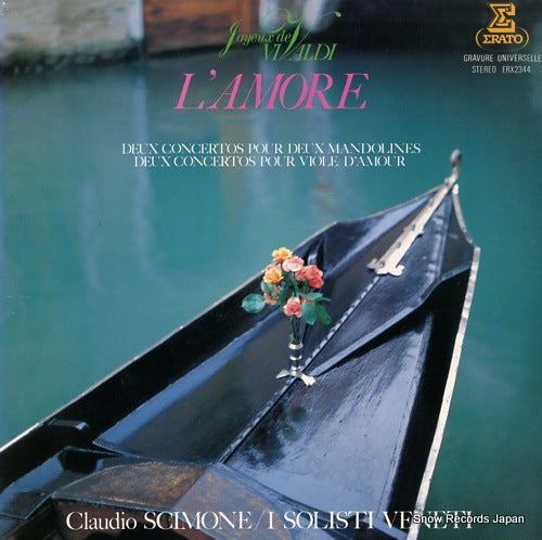 SCIMONE, CLAUDIO vivaldi; l'amore ERX2344