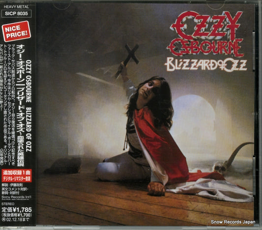 OSBOURNE, OZZY blizzard of ozz SICP8035