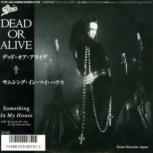 DEAD OR ALIVE something in my house 07.5P-455