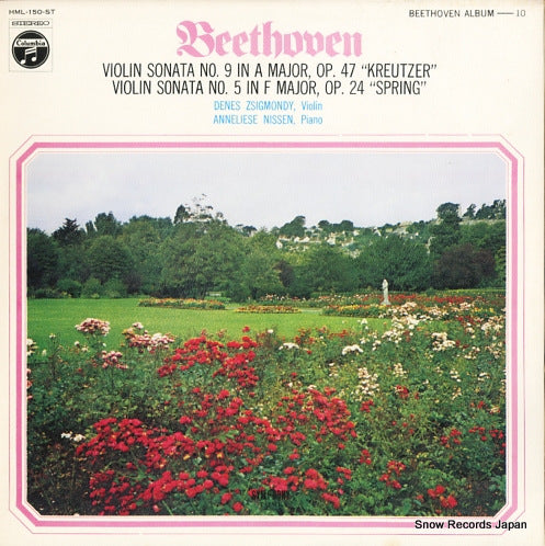 ZSIGMONDY, DENES beethoven; violin sonata no.9/no.5 HML-150-ST