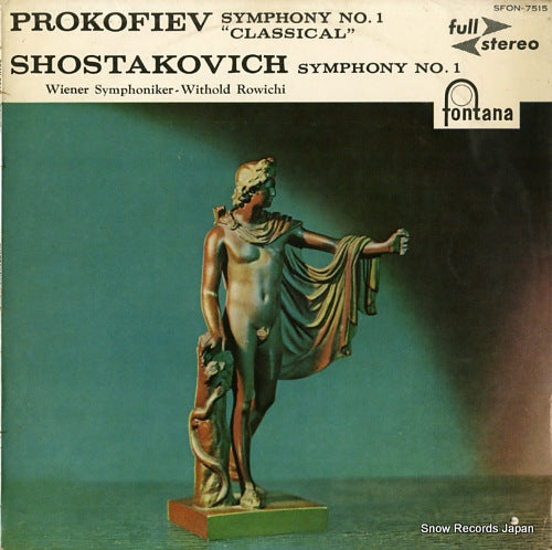 ROWICHI, WITHOLD prokofiev; symphony no.1 "classical" SFON-7515