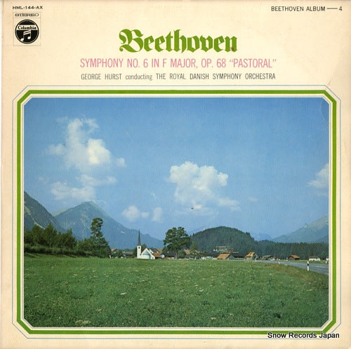 HURST, GEORGE beethoven; symphony no.6 in f major, op.68 "pastoral" HML-144-AX