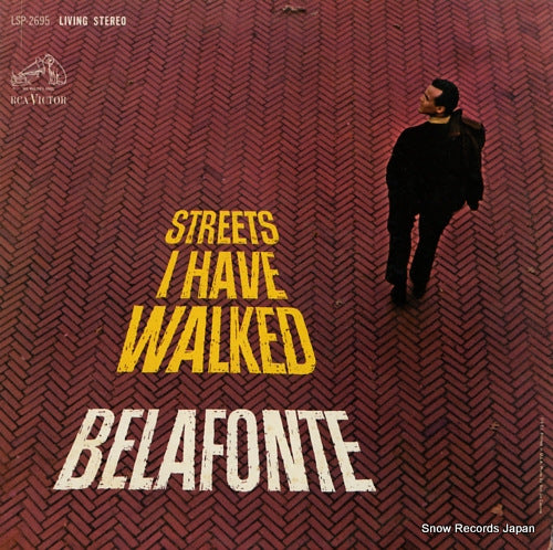 BELAFONTE, HARRY streets i have walked LSP-2695