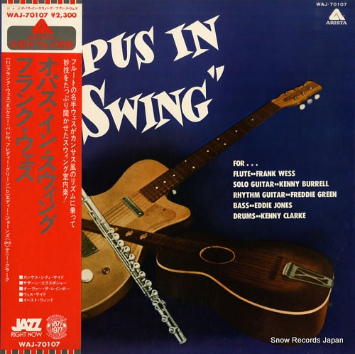 WESS, FRANK opus in swing WAJ-70107