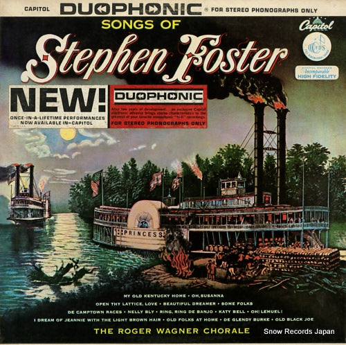 WAGNER, ROGER, CHORALE, THE songs of stephen foster DP8267