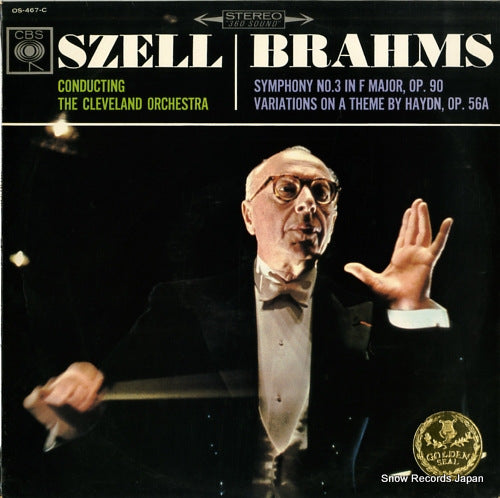 SZELL, GEORGE brahms; symphony no.3 in f major, op.90 OS-467-C