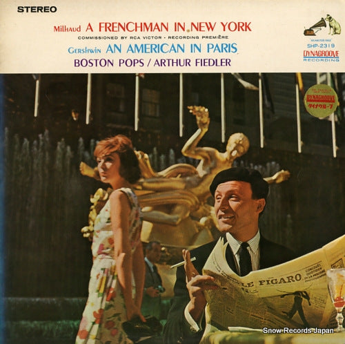FIEDLER, ARTHUR milhaud; a frenchman in new york SHP-2319