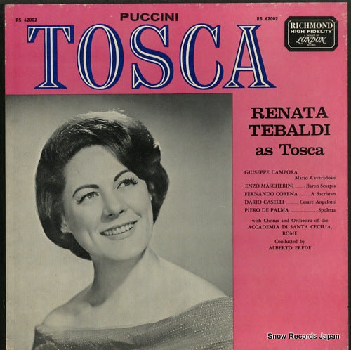 TEBALDI, RENATA puccini; tosca RS62002