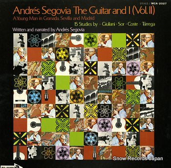 SEGOVIA, ANDRES guitar and i (vol.ii), the MCA-2027