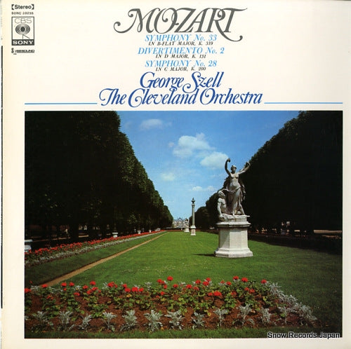 SZELL, GEORGE mozart; symphony no.28, no.33 SONC10255