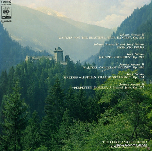 SZELL, GEORGE strauss; waltzes"on the beautiful blue danube" op.314 SONC10166