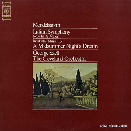 SZELL, GEORGE mendelssohn; italian symphony no.4 SONC10171