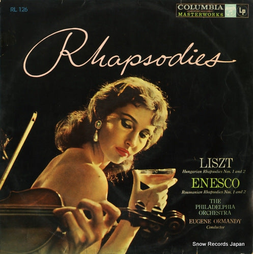 ORMANDY, EUGENE liszt; hungarian rhapsodies nos.1 and 2 RL126