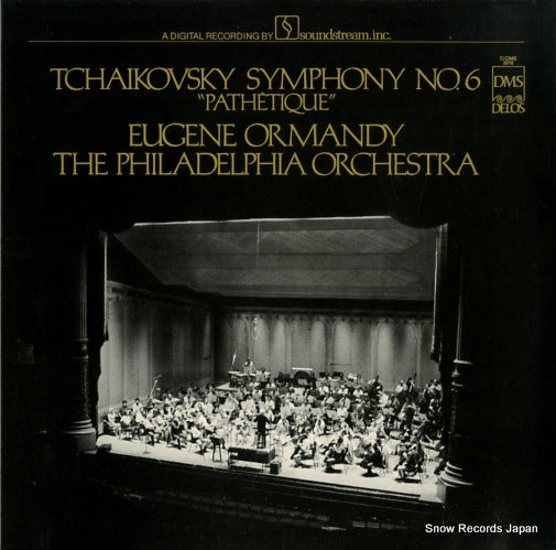 ORMANDY, EUGENE tchaikovsky; symphony no.6 "pathetique" D/DMS3016