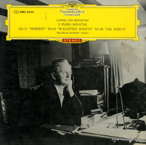 KEMPFF, WILHELM beethoven; piano sonatas no.17 tempest SMG-2020
