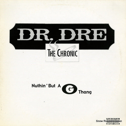 DR. DRE nuthin but a g thang PVL53816