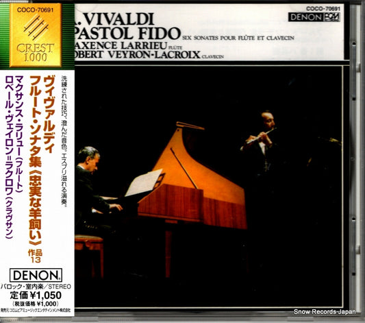 LARRIEU, MAXENCE / ROBERT VEYRON-LACROIX vivaldi; il pastol fido COCO-70691