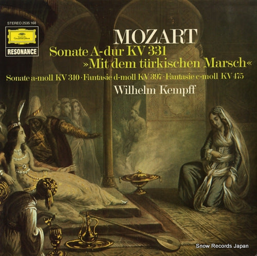 KEMPFF, WILHELM mozart; sonate a-dur kv331 mit dem turkischen marsch 2535168