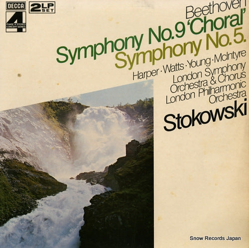 STOKOWSKI, LEOPOLD beethoven; symphony no.5 / symphony no.9 'choral' DPA599-600