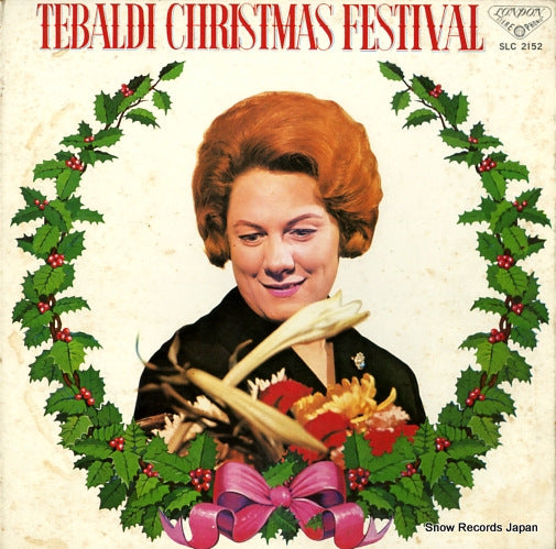 TEBALDI, RENATA tebaldi christmas festival SLC2152