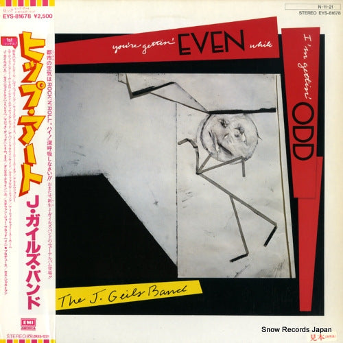 GEILS, J., BAND, THE you're gettin' even while i'm gettin' odd EYS-81678