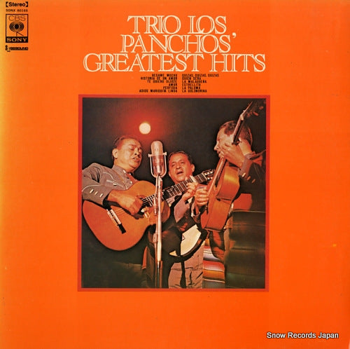 TRIO LOS PANCHOS trio los panchos greatest hits SONX60165