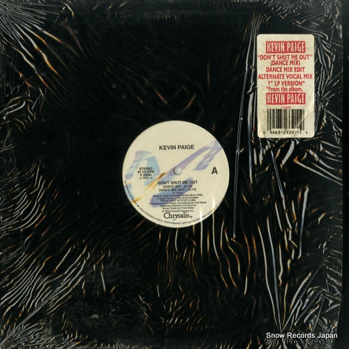 PAIGE, KEVIN don't shut me out V23391