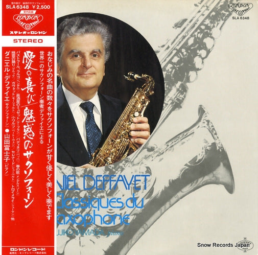 DEFFAYET, DANIEL les classiques du saxophone SLA6348