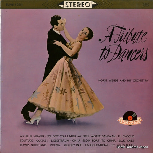 WENDE, HORST a tribute to dancers SLPM-1001
