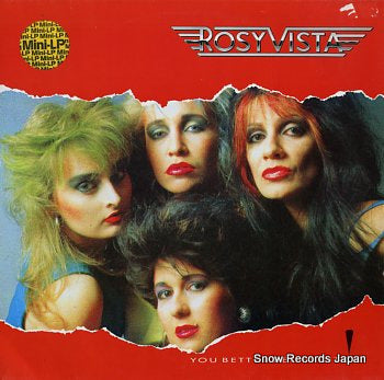 ROSY VISTA you better believe it N0033