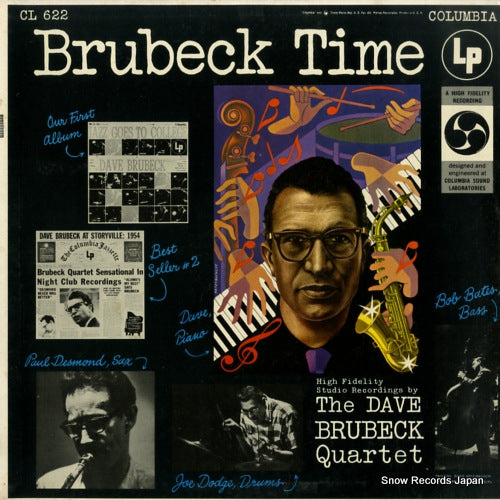 BRUBECK, DAVE brubeck time CL622