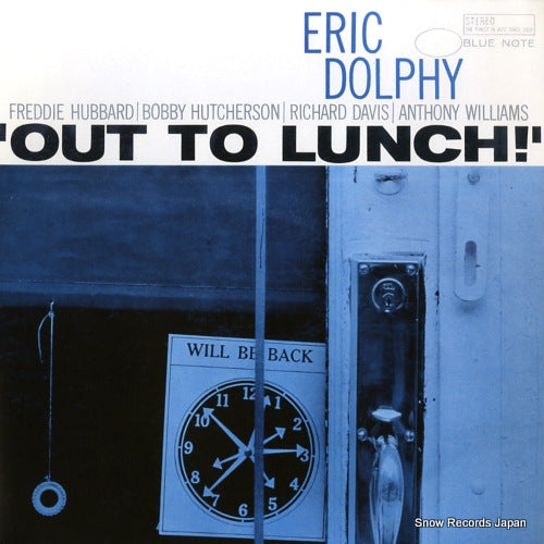 DOLPHY, ERIC out to lunch B185391