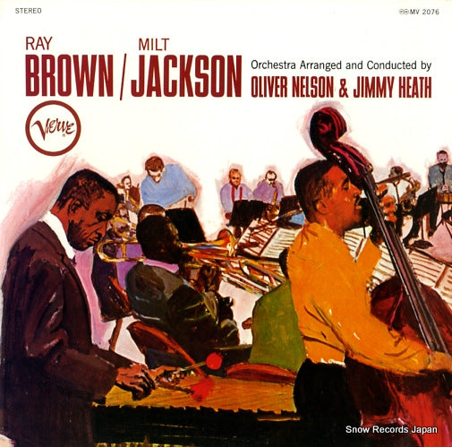 BROWN, RAY / MILT JACKSON ray brown / milt jackson MV2076