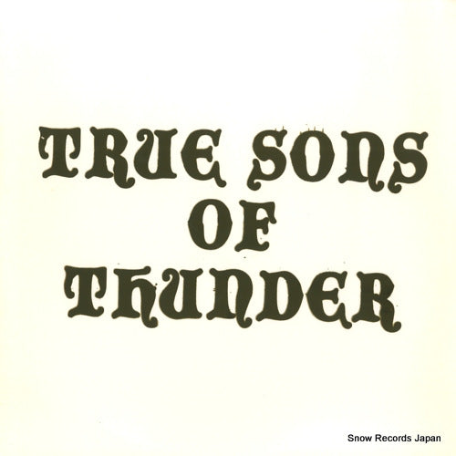 TRUE SONS OF THUNDER true sons of thunder JRR-015