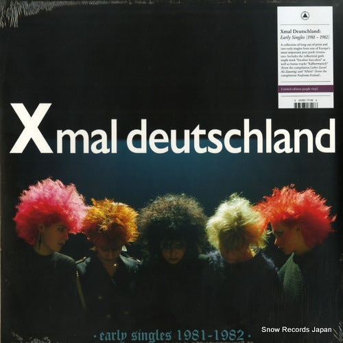 XMAL DEUTSCHLAND early singles 1981-1982 SBR3050