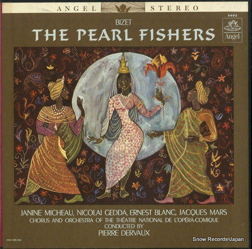DERVAUX, PIERRE bizet; the pearl fishers 3603B/L