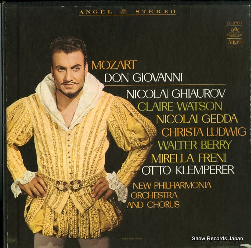 KLEMPERER, OTTO mozart; don giovanni DL-3700