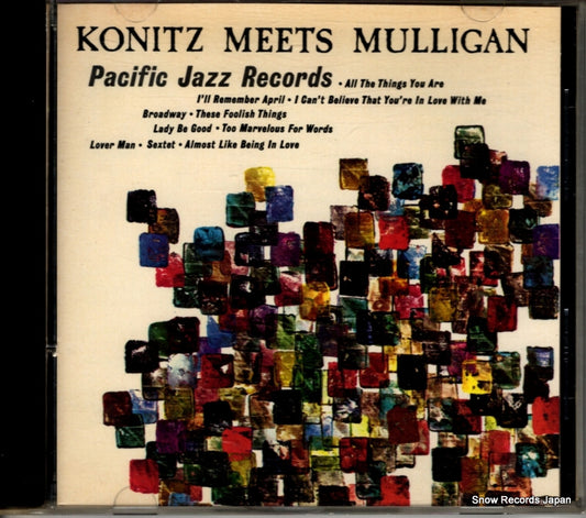 KONITZ, LEE, AND THE GERRY MULLIGAN QUARTET konitz meets mulligan CDP7468472