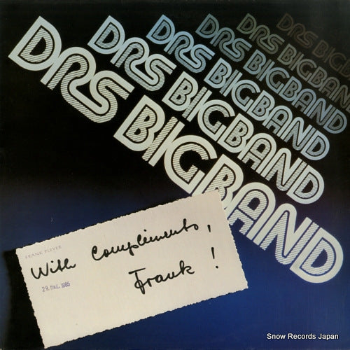 DRS BIG BAND with compliments, frank! JMP4001