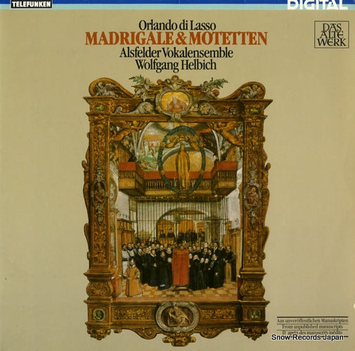 HELBICH, WOLFELDER lasso; madrigale & motetten 6.42632