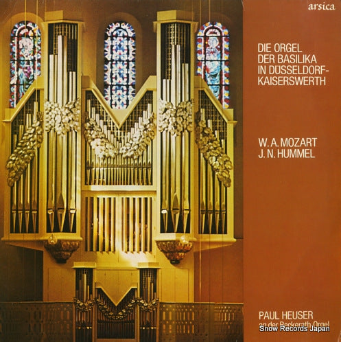 HEUSER, PAUL die orgel der basilika in dusseldorf-kaiserswerth ARSICA810