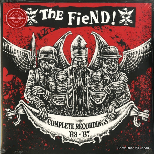 FIEND, THE complete recordings '83-'87 BOBV884LP