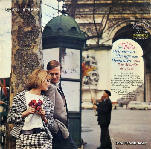 MELACHRINO STRINGS AND ORCHESTRA, THE april in paris LSP-2739