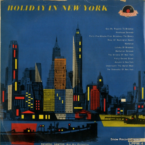 SANTOS, RICARDO holiday in new york LPPM-4