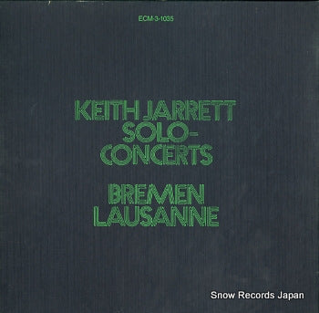 JARRETT, KEITH bremen lausanne ECM-3-1035