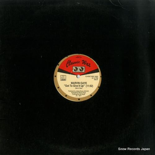 GAYE, MARVIN / THE COMMODORES got to give it up / brick house CLASSICWAX12003
