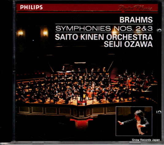 OZAWA, SEIJI brahms; symphonies nos.2 & 3 PHCP-5049