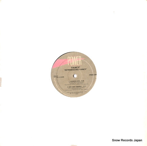 FANCY introducing fancy PXDE028